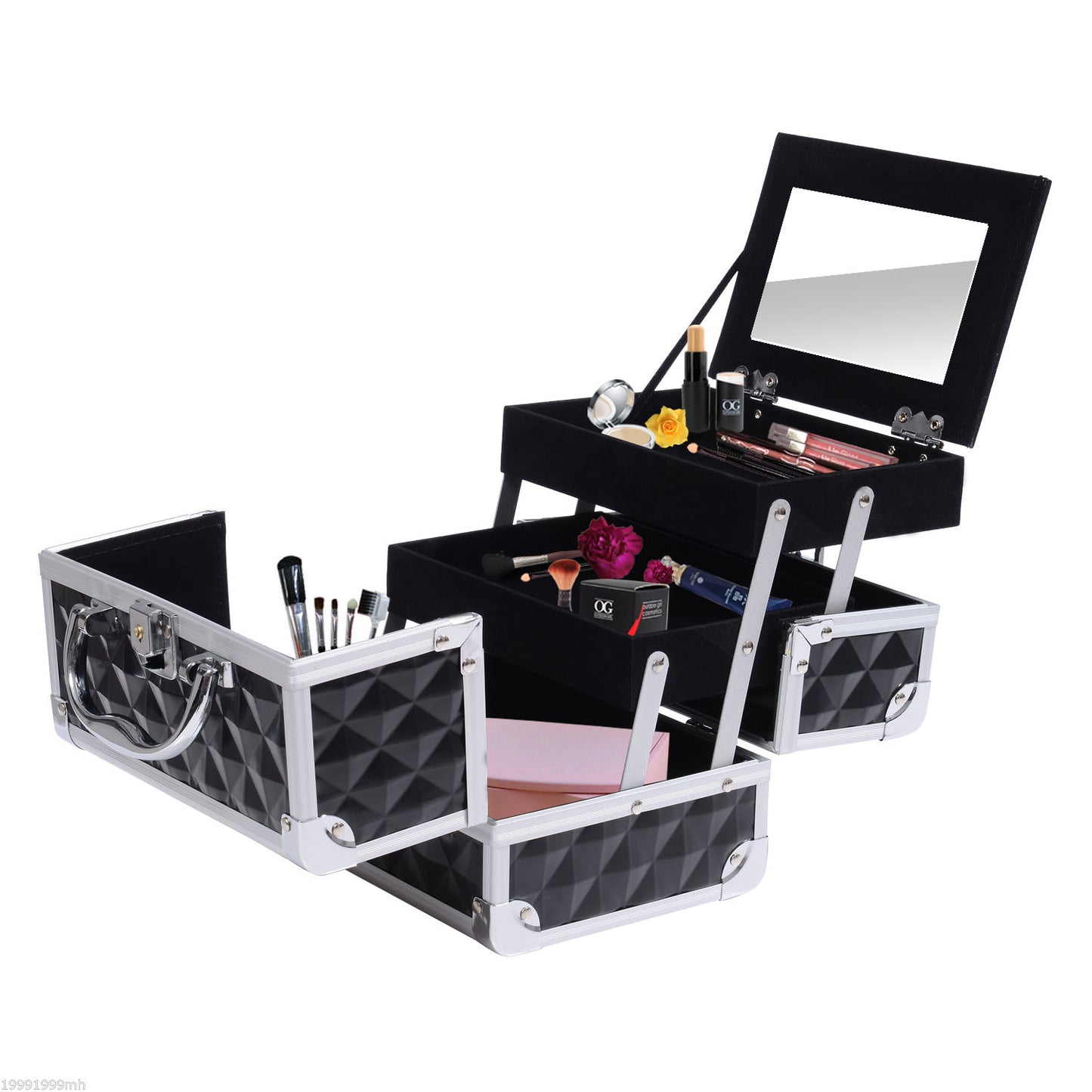 2-In-1 Jewelry & Cosmetic Box